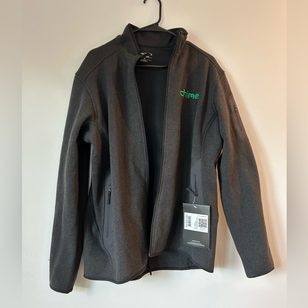 ARC'TERYX Women's Covert Cardigan Size XL In Black Heather